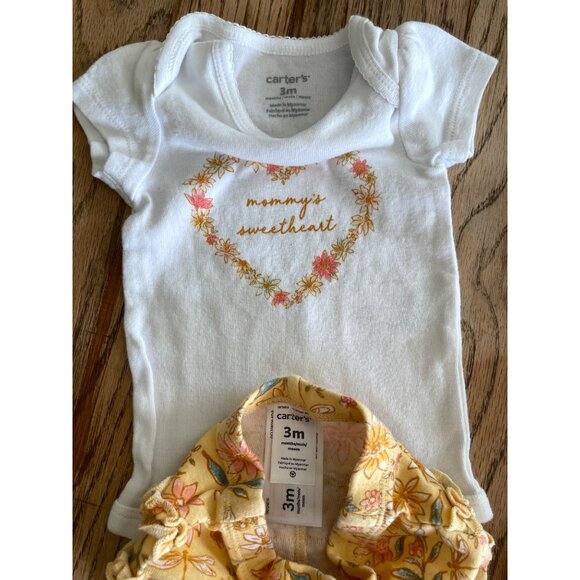 Carter's Baby T-Shirts Bodysuit Leggings Size 3 Months Girls Lot of 11 Pieces - Picture 5 of 8